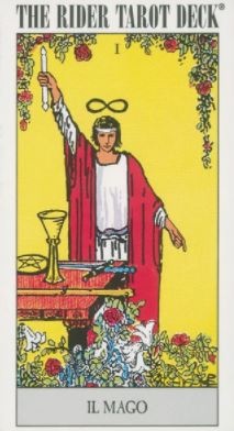 Rider Waite amarillo el mago ( libro + 78 cartas ) tarot