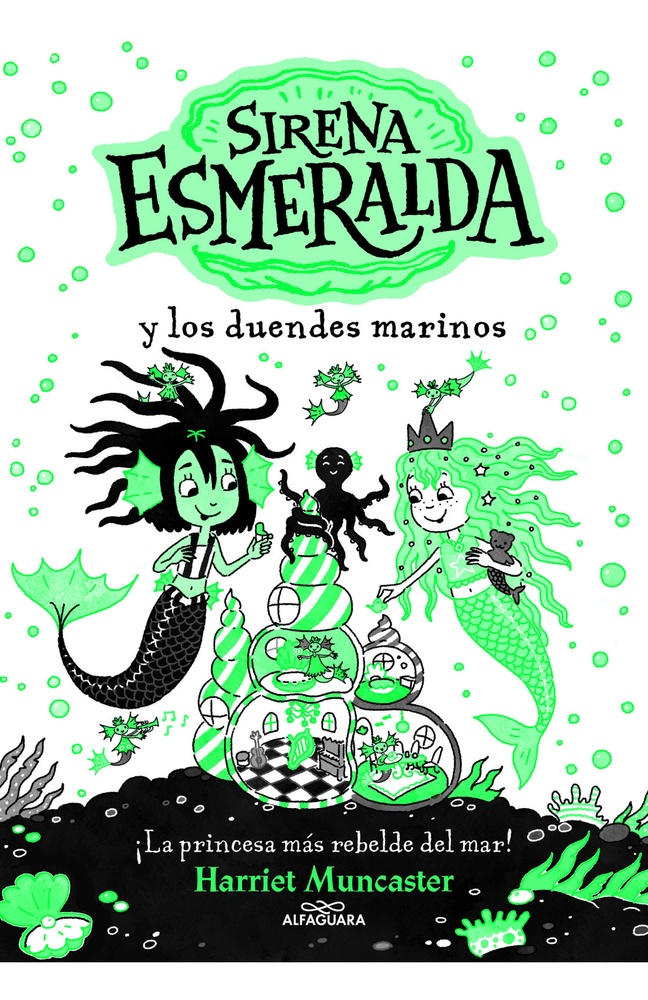 Sirena esmeralda y los duendes marinos