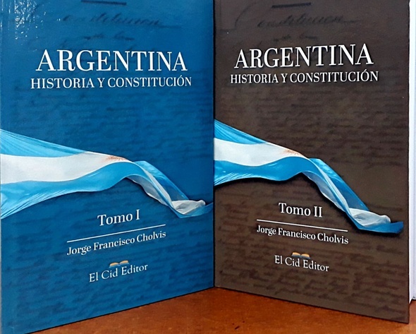 Argentina. Historia y constitucion. 2 tomos. TAPA BLANDA