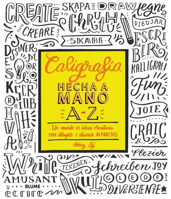 Caligrafia hecha a mano A-Z