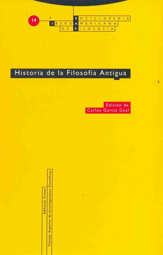 Historia de la filosofia antigua