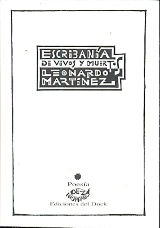 Escribanía de vivos y muertos