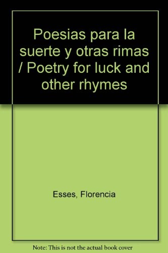 Poesias para la suerte y otras rimas