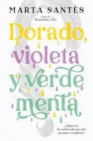 Dorado, violeta y verde menta