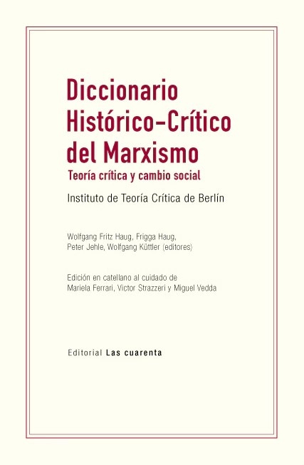 Diccionario Historico-Critico del Marxismo