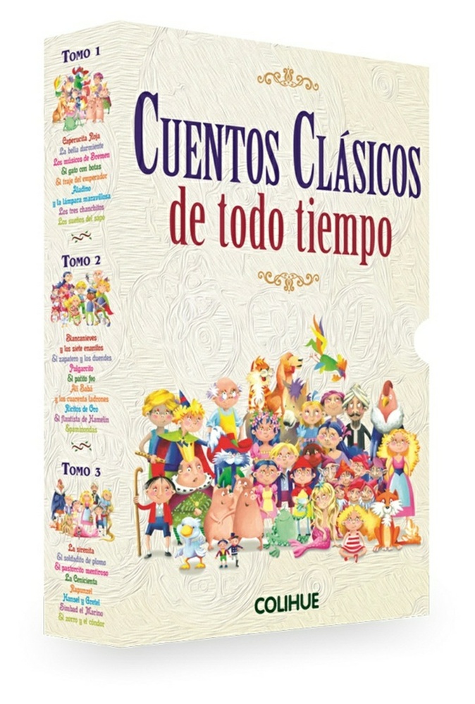 Cuentos Clásicos de todo tiempo (pack 3 tomos)