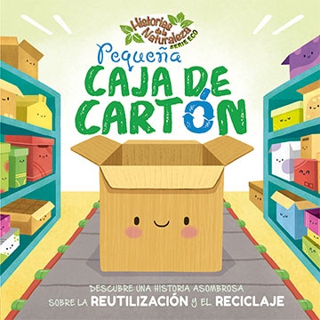 Pequeña caja de cartón