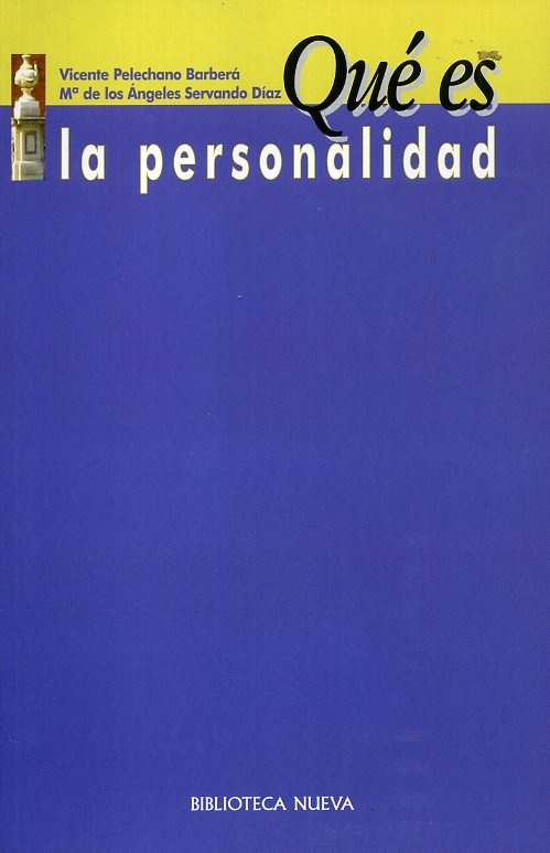 Qué es la personalidad