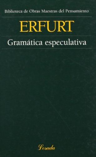 Gramatica especulativa