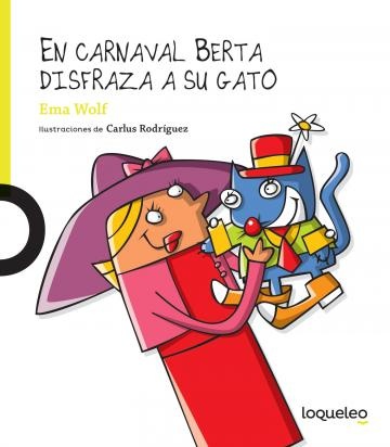 En Carnaval Berta disfraza a su gata