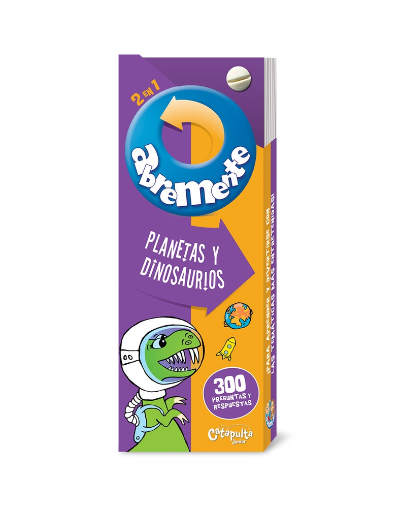 Abremente 2 en 1: Planetas y Dinosaurios