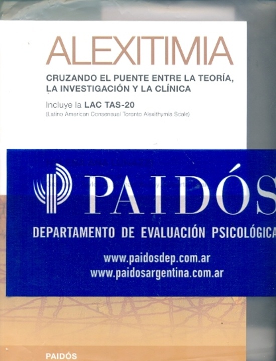 Alexitimia