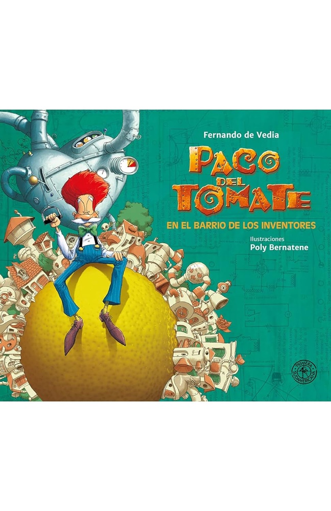 Paco del tomate en el barrio de los inventores