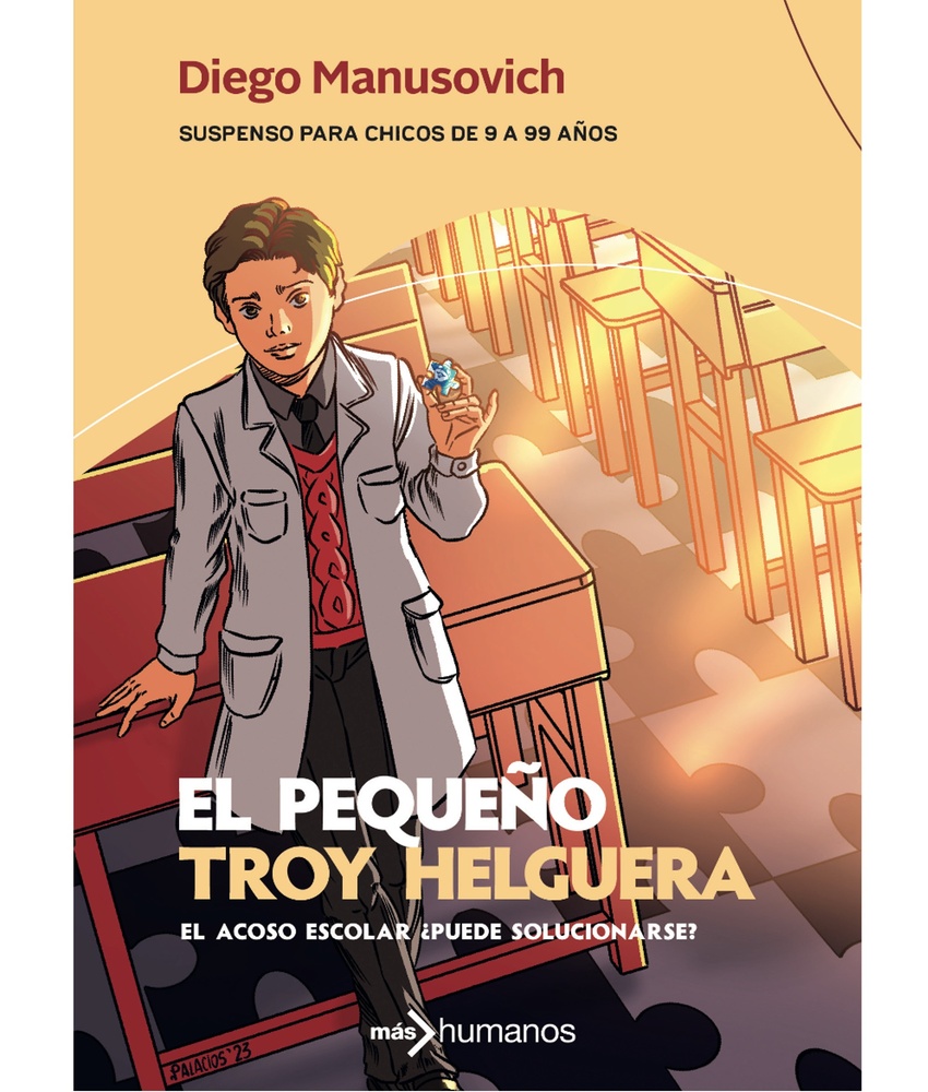 El pequeño Troy Helguera