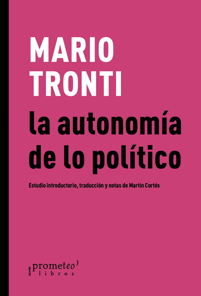 La Autonomia de lo politico