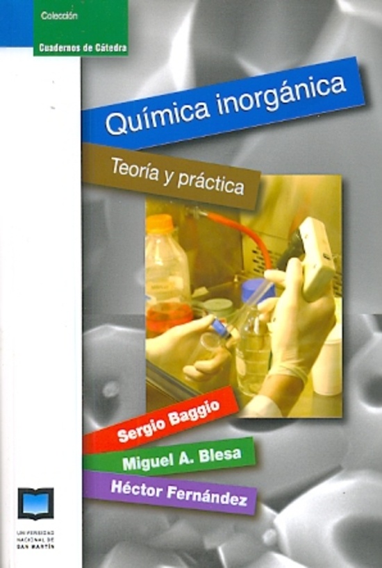 Quimica Inorganica. Teoria y practica