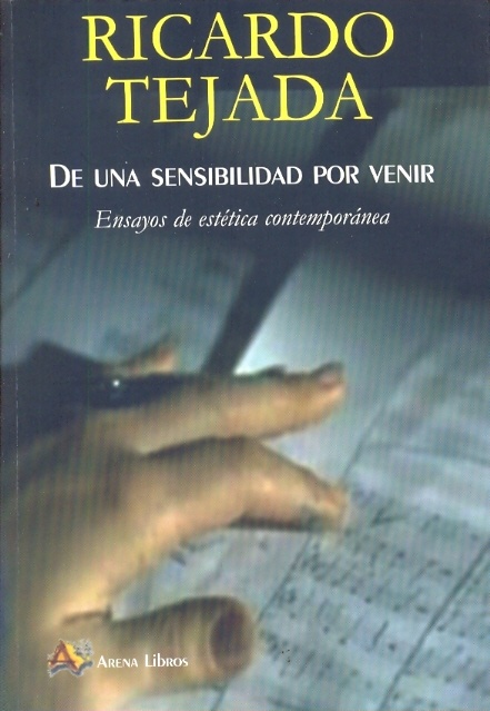 de una sensibilidad por venir.ensayos de est