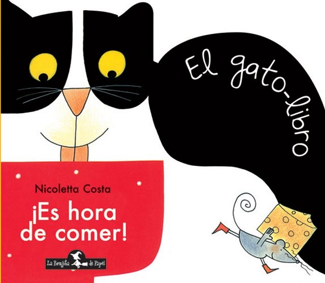 Es hora de comer! El gato-libro.