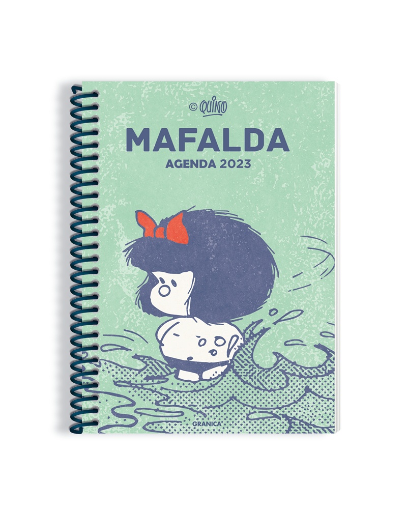 Mafalda 2023 anillada modulos verde