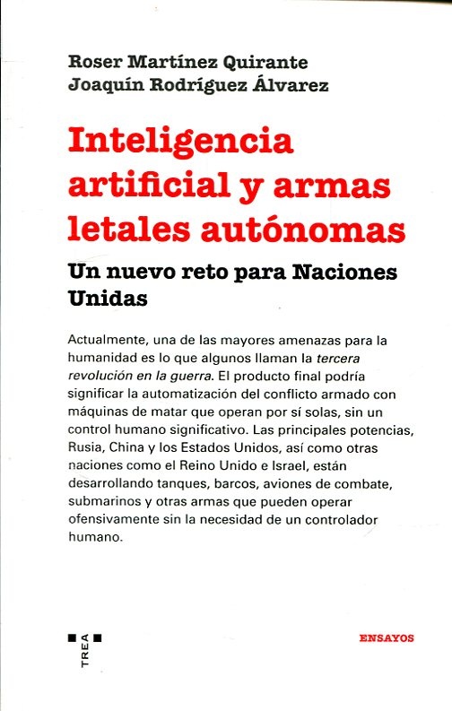 Inteligencia artificial y armas letales automaticas