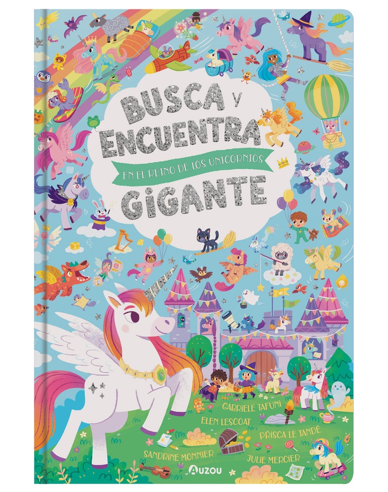 Busca y encuentra gigante: En el reino de los unicornios