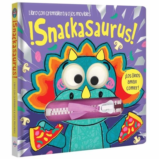 Snackasaurus. Los dinos aman comer!