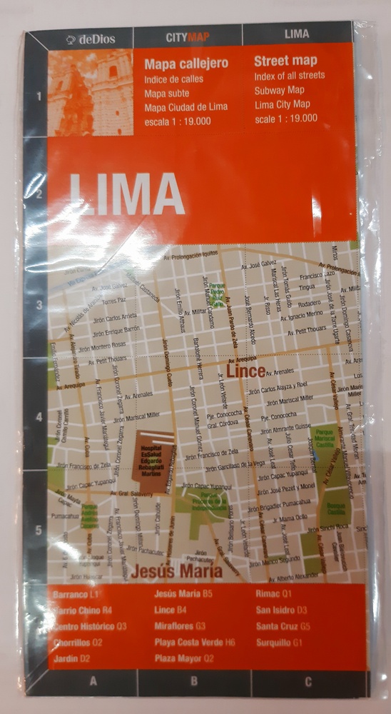 Lima City Map