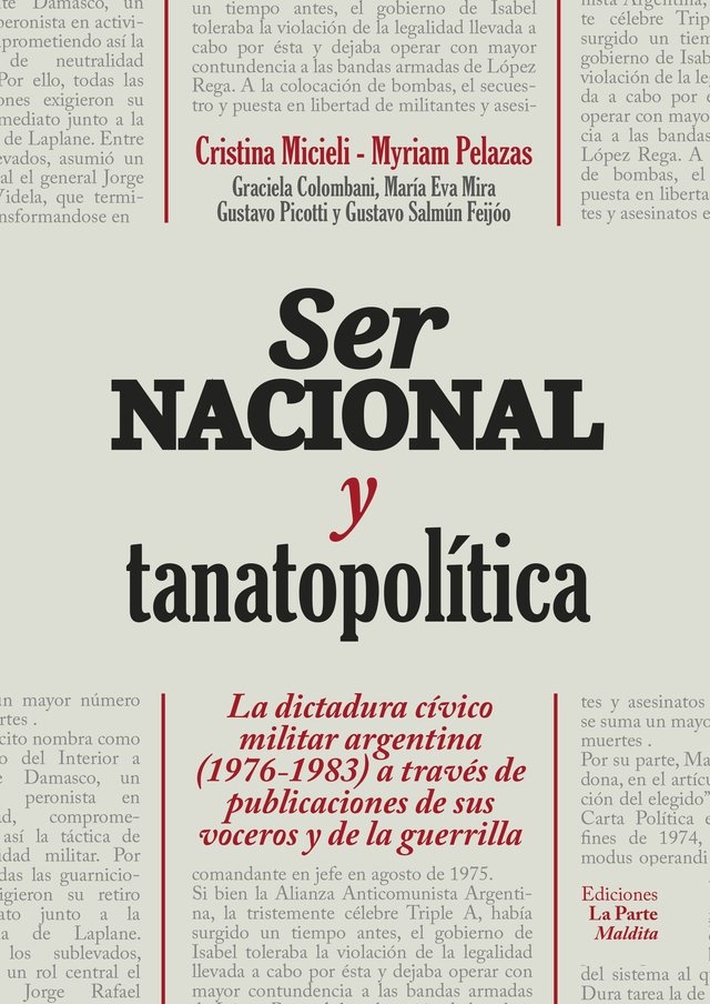 Ser nacional y tanatopolitica