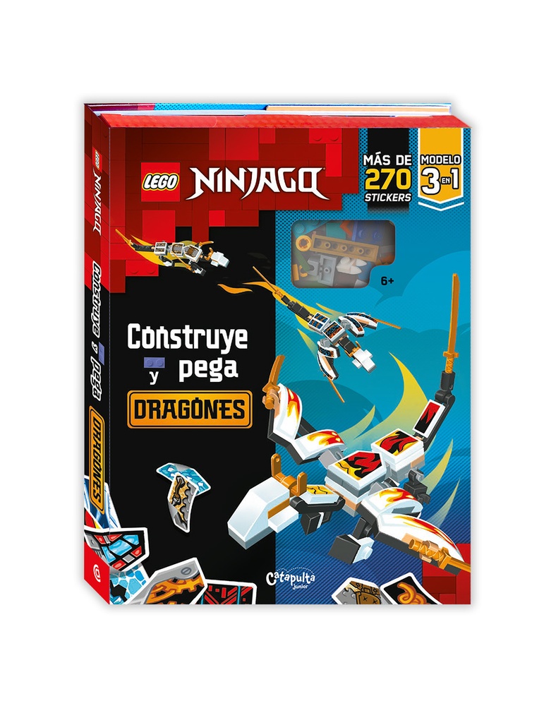 Construye y pega Ninjago Lego