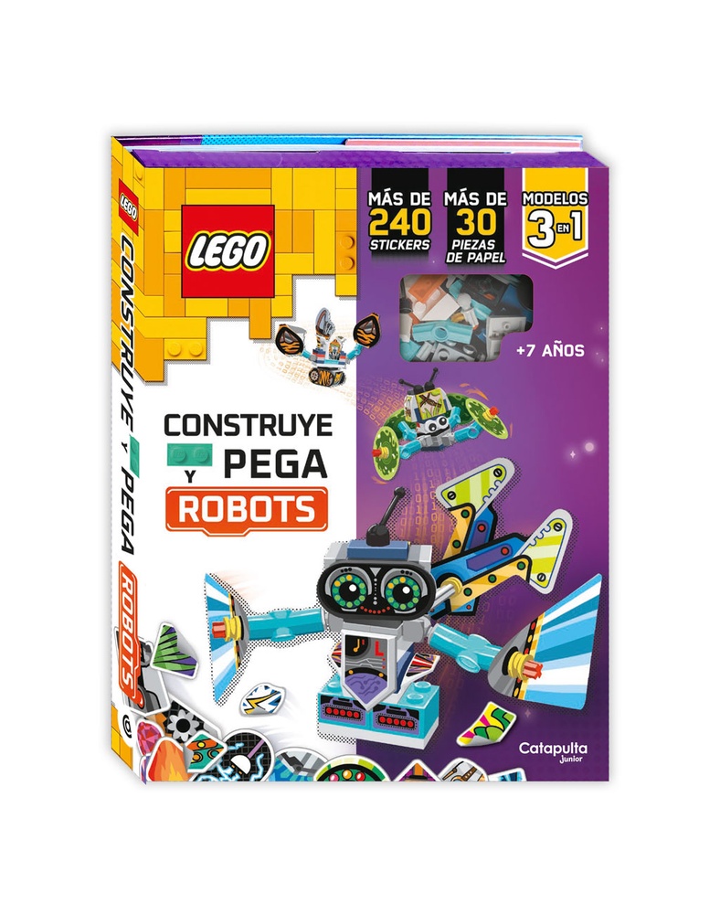 Lego: construye y pega robots