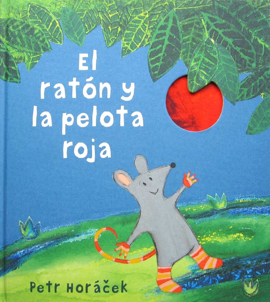 El raton y la pelota roja