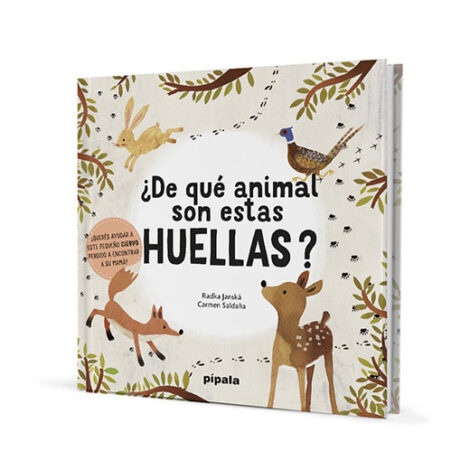 De qué animal son estas huellas?