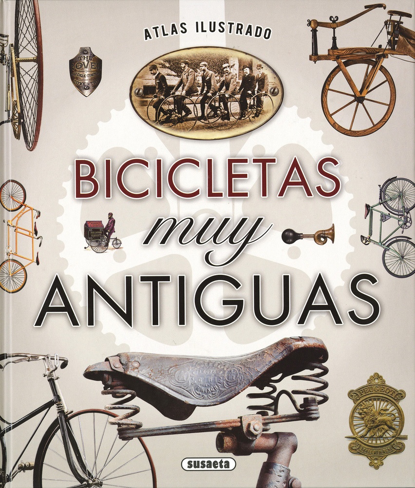 Atlas ilustrado bicicletas muy antiguas