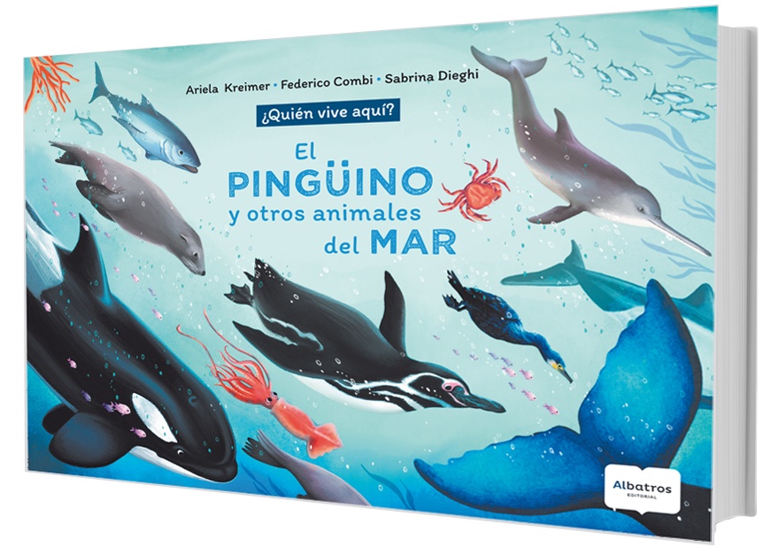 El pingüino y otros animales del mar