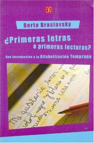 Primeras letras o primeras lecturas?