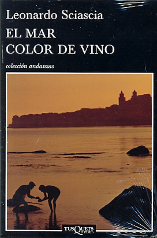 el Mar color de vino