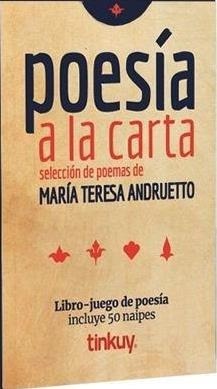 Poesía a la carta. María Teresa Andruetto