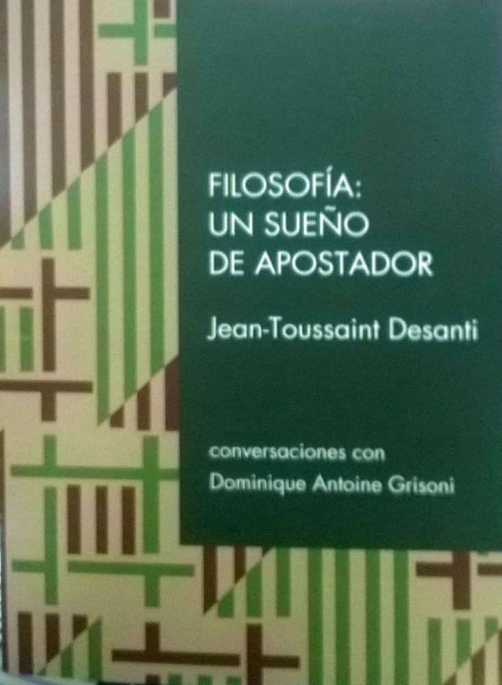 Filosofia: un sueño de apostador