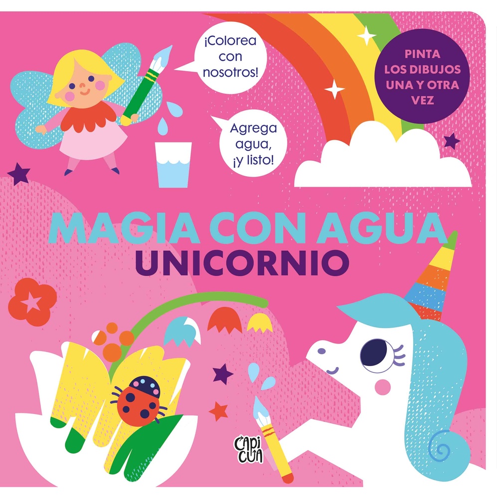 Magia con agua - Unicornio