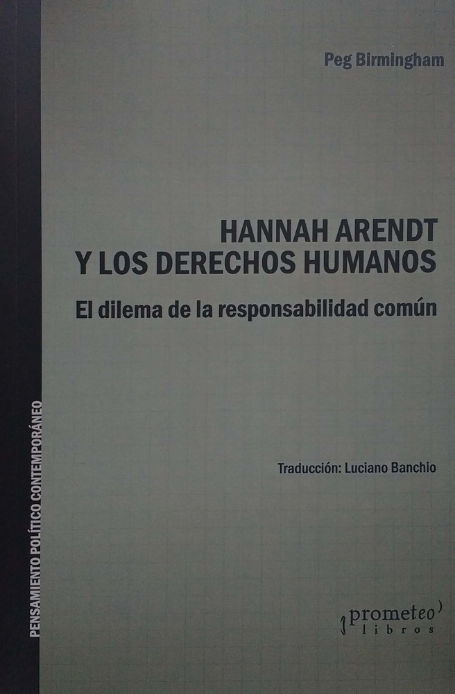 Hannah Arendt y los derechos humanos