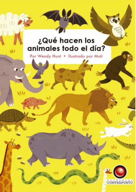 ¿Qué hacen los animales todo el día?