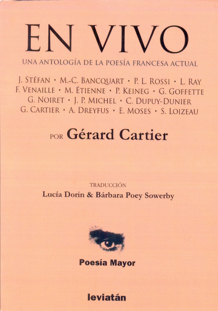 En vivo. Una antologia de la poesia Francesa actual