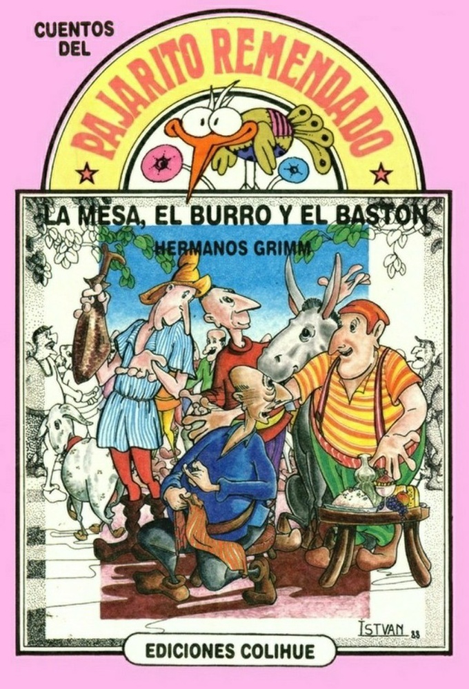 La mesa, el burro y el baston