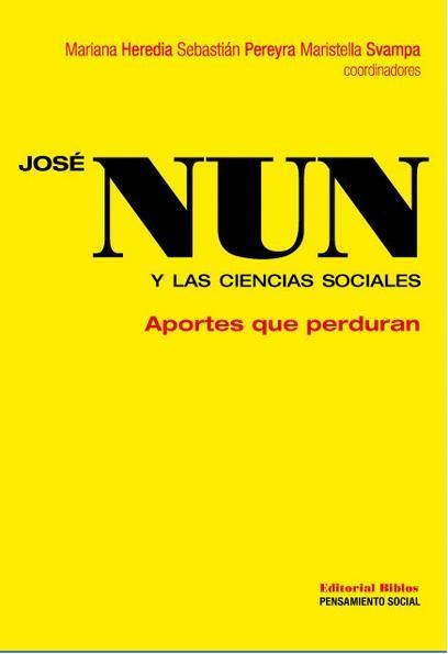 Jose Nun y las ciencias sociales