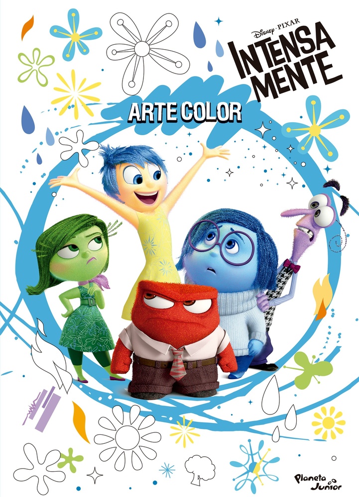 Intensamente. Arte color con frases