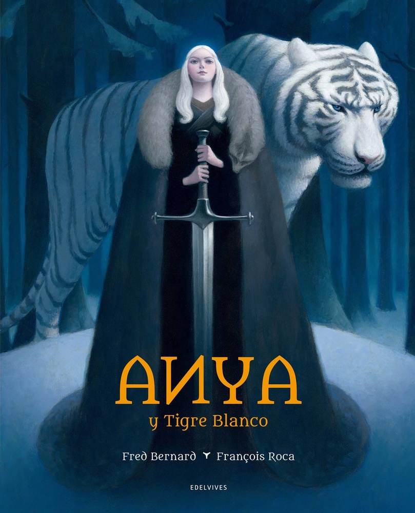 Anya y Tigre blanco