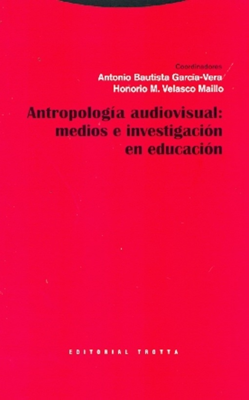 antropologia audiovisual:medios e investigac