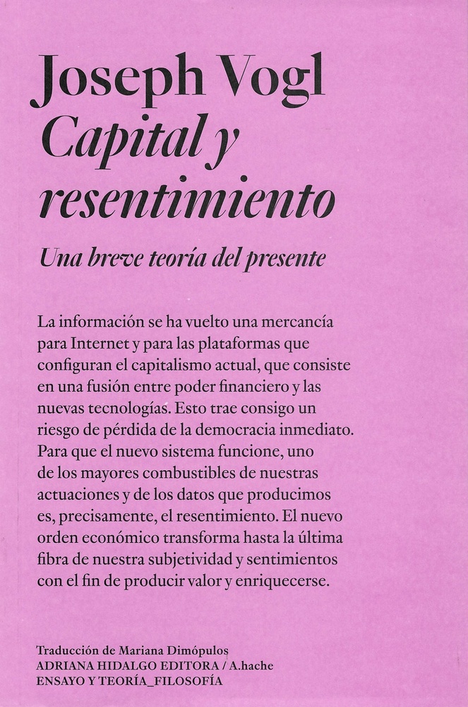 Capital y resentimiento