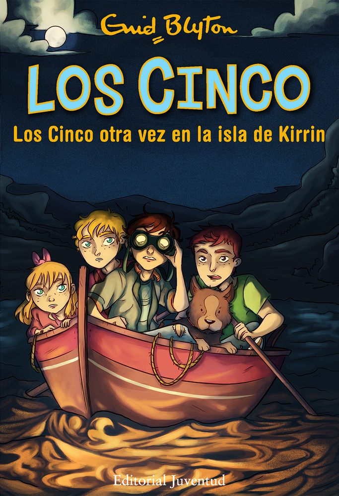 Los Cinco otra vez en la isla de Kirrin