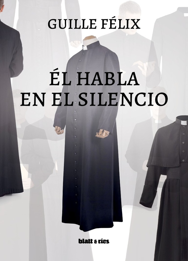 Él habla en silencio